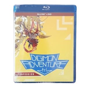 Digimon Adventure tri: Confession Blu-Ray + DVD Video Brand New Sealed